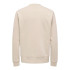 Moletom Only & Sons Onsdawson Reg Crew Vd Homem Silver Lining