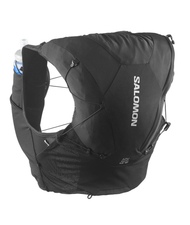 Gilet de Trail Salomon Adv Skin 12 Femme Noir
