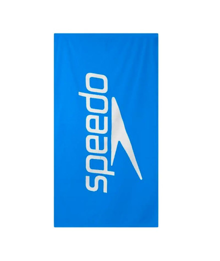 Toalha de Natação Speedo Logo Toalha Azul/Branco