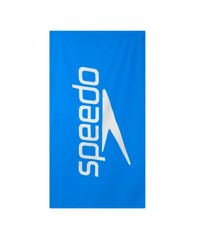 Toalla de Natación Speedo Logo Towel Azul/Blanco