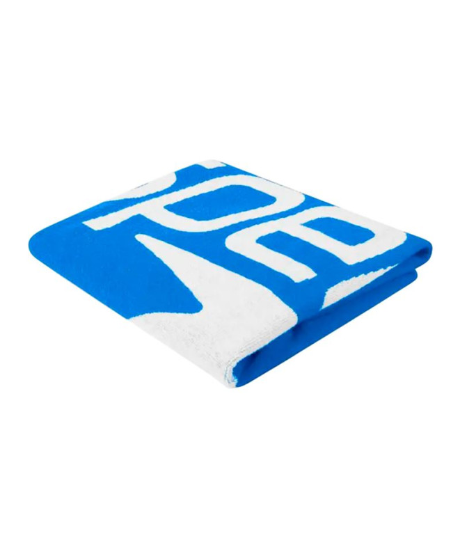 Toalha de Natação Speedo Logo Toalha Azul/Branco