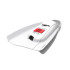 Aletas Speedo Dmc Elite Fin Blanco/Rojo