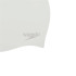 Gorro de Natación Speedo Plain Moulded Silicone Cap Blanco/Plata