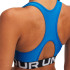 Sujetador Deportivo de Fitness Under Armour Hg Mid Branded Mujer Azul
