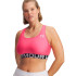 Sujetador Deportivo de Fitness Under Armour Hg Mid Branded Mujer Rosa