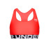 Sujetador Deportivo de Fitness Under Armour Hg Mid Branded Mujer Rojo