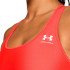 Sujetador Deportivo de Fitness Under Armour Hg Mid Branded Mujer Rojo
