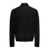 Casaco Only & Sons Onsjakes 0339 Reg Zip Stretch Overshirt Homem Preto