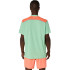 Camiseta de Pádel ASICS Padel Court Ss Top Hombre Verde/Coral
