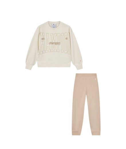 Survêtement Champion Sweatsuits Fille Beige