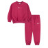 Conjunto Nike Essential Fleece Crew Set Infantil Rosa