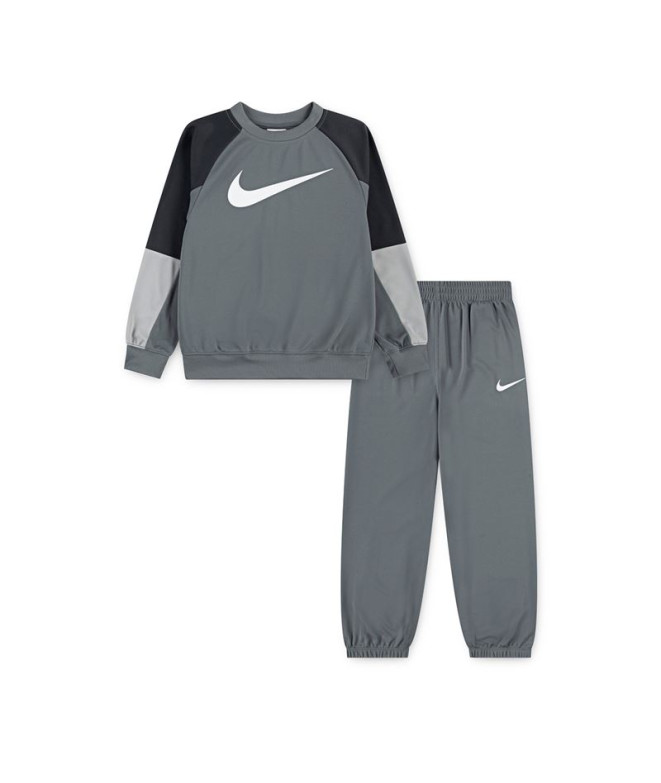 Ensemble Nike Lifestyle Essentials Crew Enfant Gris