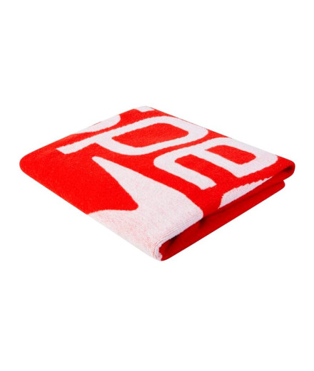 Toalha de Natação Speedo Logo Toalha Vermelha/Branca