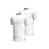 Camiseta Adidas Ss Crew 2P Active Flex Cotton Homem Branco