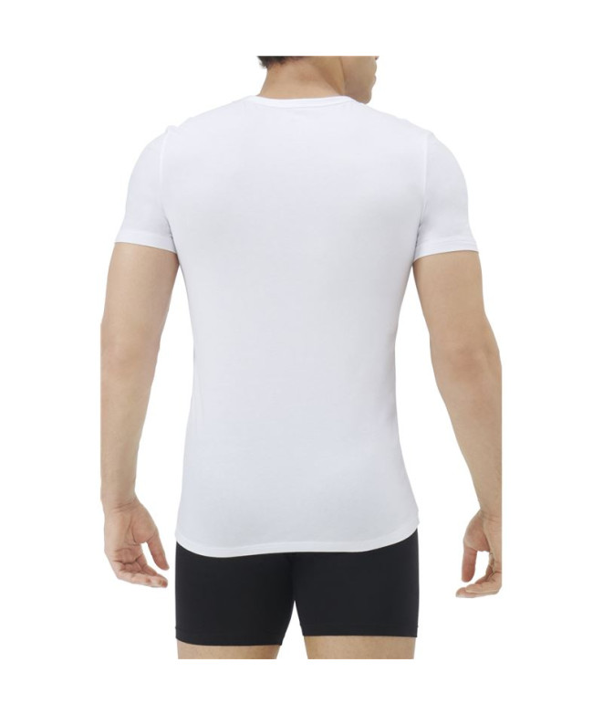Camiseta Adidas Ss Crew 2P Active Flex Cotton...