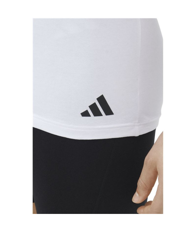Camiseta Adidas Ss Crew 2P Active Flex Cotton...