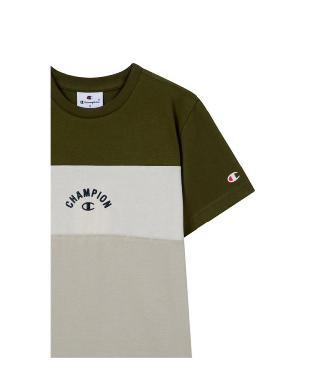 Camiseta Champion Icons Plus Menino Verde
