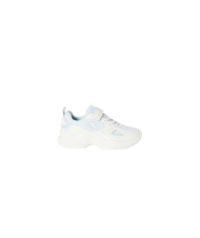 Zapatillas Champion Retro Running Infantil Blanco
