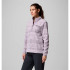 Forro polar Montaña Columbia Benton Springs™ Printed 1/2 Snap Mujer Purpura