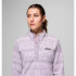 Forro polar Montaña Columbia Benton Springs™ Printed 1/2 Snap Mujer Purpura