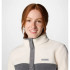 Forro polar de Montaña Columbia Benton Springs™ 1/2 Snap Pull Over II Mujer Gris