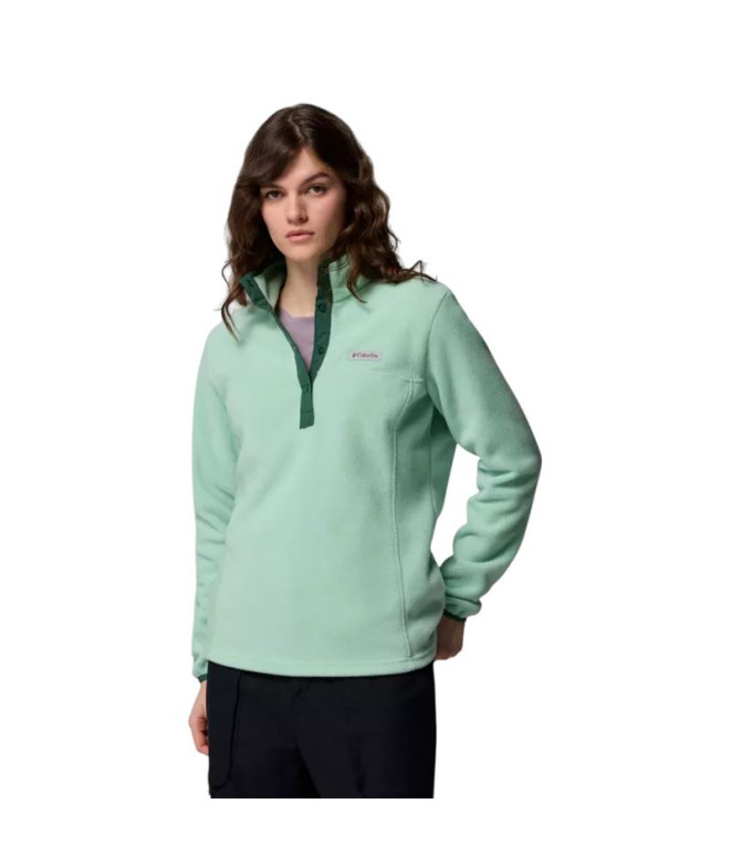 Polaire Montagne Columbia Benton Springs™ 1/2 Snap Pull Over II Femme Vert