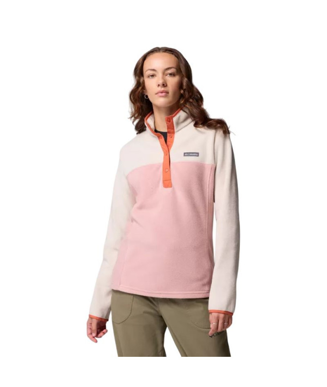 Polaire Montagne Columbia Benton Springs™ 1/2 Snap Pull Over II Femme Rouge
