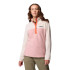 Forro polar Montaña Columbia Benton Springs™ 1/2 Snap Pull Over II Mujer Rojo