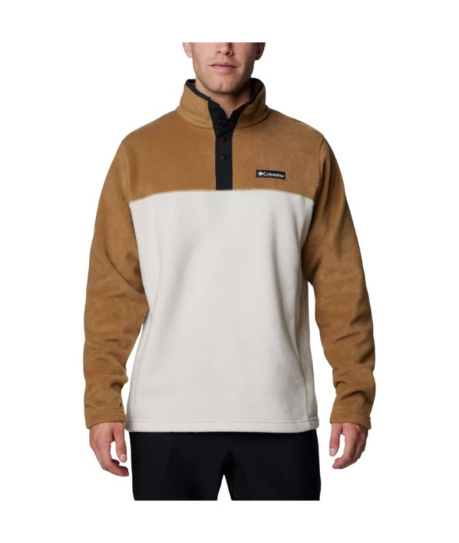 Fleece Montanha Columbia Sns Mountain™ Half Snap II Homem Marrom