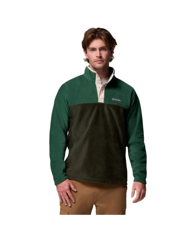 Fleece Montanha Columbia Sns Mountain™ Half Snap II Homem Verde