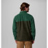 Forro polar Montaña Columbia Sns Mountain™ Half Snap II Hombre Verde