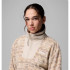 Forro polar Montaña Columbia Sequoia Grove™ Printed Half Zip Mujer Marrón