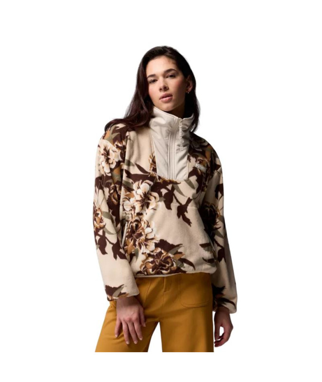 Polaire Montagne Columbia Sequoia Grove™ Printed Half Zip Femme Marron