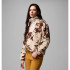 Forro polar Montaña Columbia Sequoia Grove™ Printed Half Zip Mujer Marrón