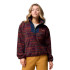 Forro polar Montaña Columbia Sequoia Grove™ Printed Half Zip Mujer Rojo