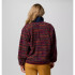 Forro polar Montaña Columbia Sequoia Grove™ Printed Half Zip Mujer Rojo