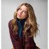 Forro polar Montaña Columbia Sequoia Grove™ Printed Half Zip Mujer Rojo