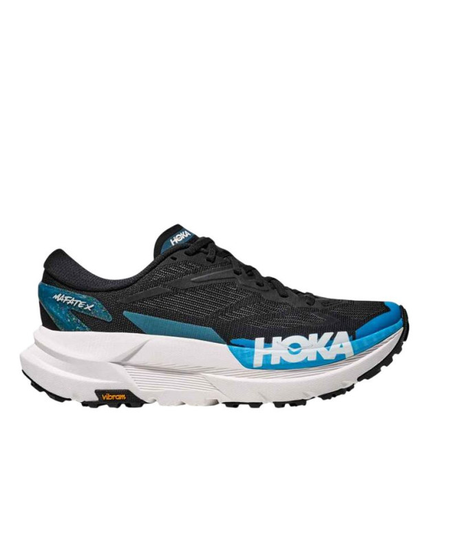 Chaussures de Trail Hoka Mafate X Homme Noir/Bleu