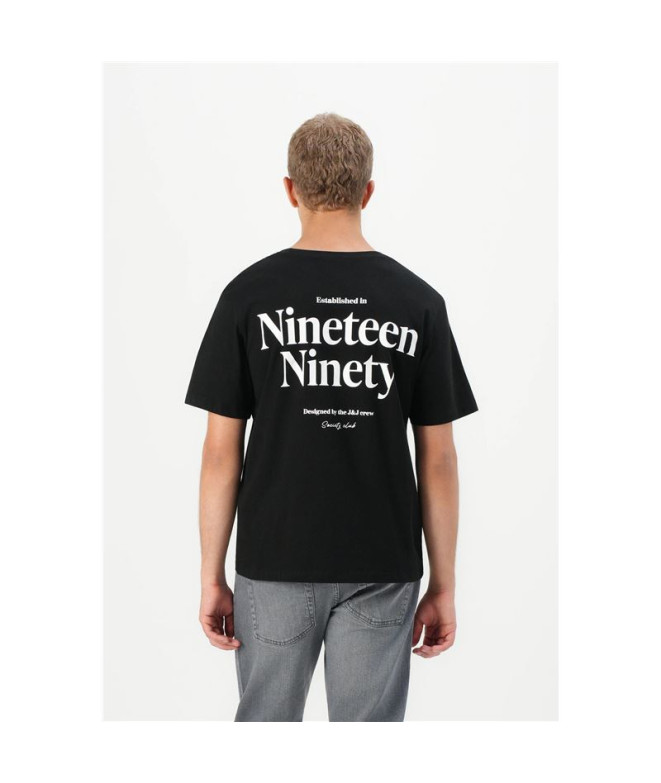 Camiseta Jack and Jones Jjninety Ss Crew Black...