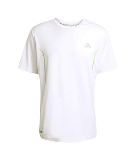 T-shirt de Fitness adidas Tech App Gf Tee Homme Blanc