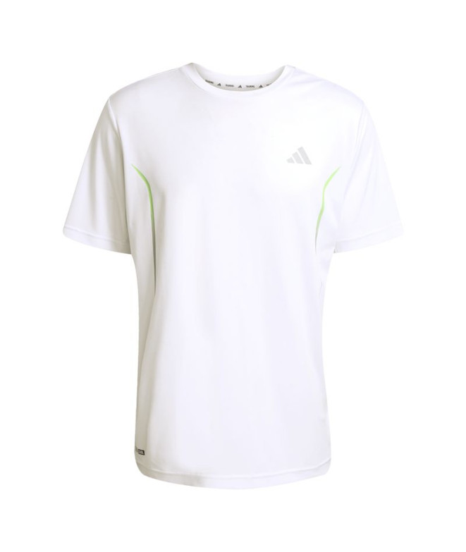 Camiseta de Fitness adidas Tech App Gf Tee Hombre Blanco