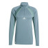 Sudadera de Fitness adidas Tech App 1/4 Z Hombre Azul