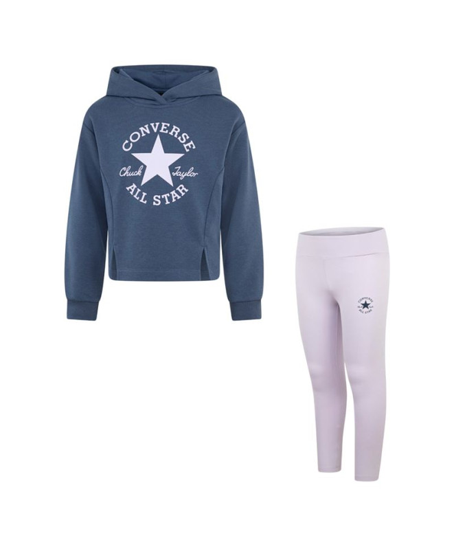 Ensemble Converse Cnvg Dctp & ing Set Fille Lila