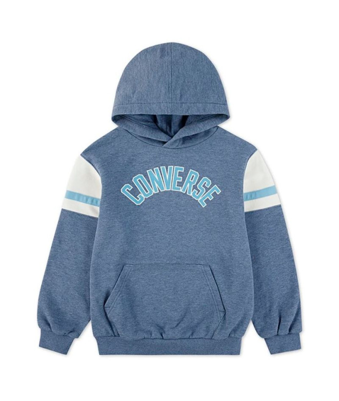 Sweat Converse Cnvb Heritage Blocked Po Enfant Bleu Marine