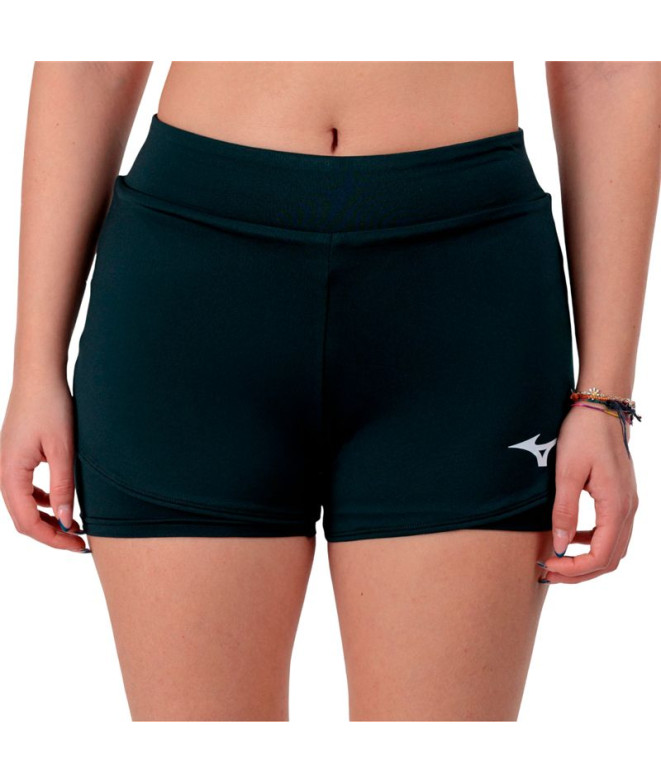 Pantalón de Tenis Mizuno Flex Mujer Negro