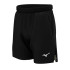 Pantalón de Pádel Mizuno Db 8 Inches Amplify Short Hombre Negro / Grape Leaf