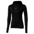 Sudadera de Running Mizuno Active Warm Hdd Ls Mujer Negro