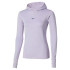 Sudadera de Running Mizuno Active Warm Hdd Ls Mujer Morado