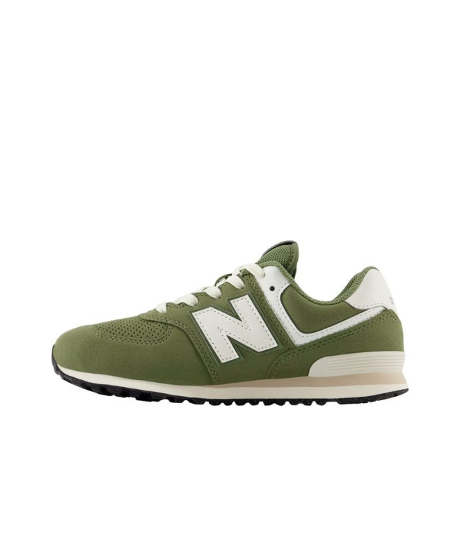 Chaussures New Balance 574 Dark Olivine Enfant