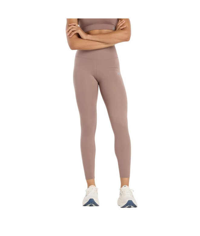 Mallas de Fitness New Balance Nb Harmony High Rise 25 Mujer Rosa